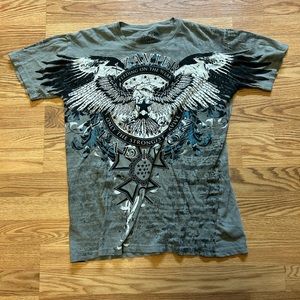 affliction y2k tshirt